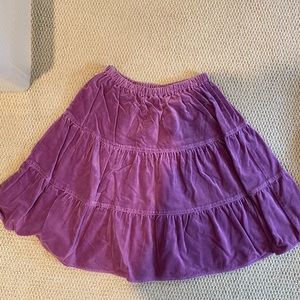 Plum suede mini Boden skirt
